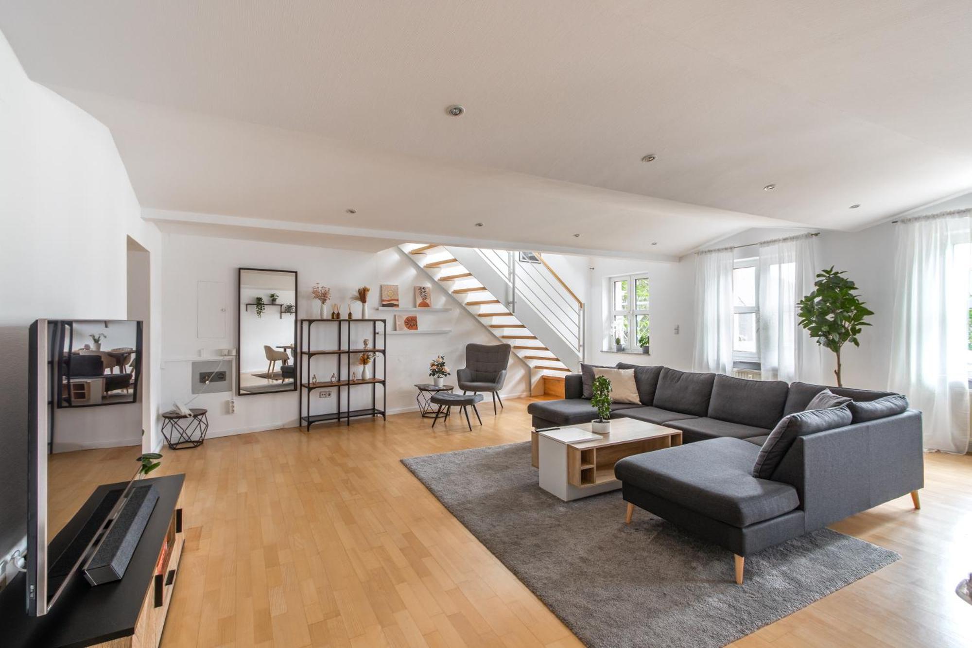 Penthouse-Maisonette - City Center, Highspeed Internet, Garage Wormacja Zewnętrze zdjęcie