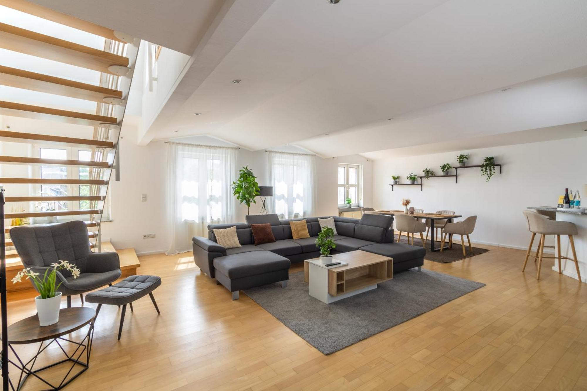 Penthouse-Maisonette - City Center, Highspeed Internet, Garage Wormacja Zewnętrze zdjęcie